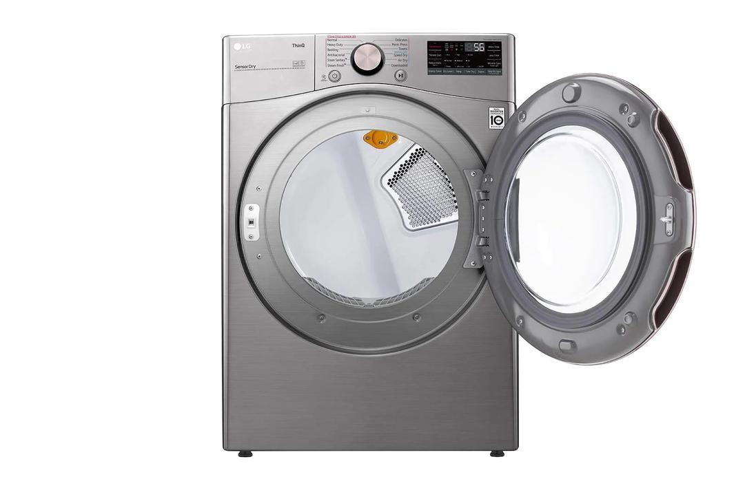 LG - 7.4 cu. Ft Electric Dryer in Graphite - DLEX3850V