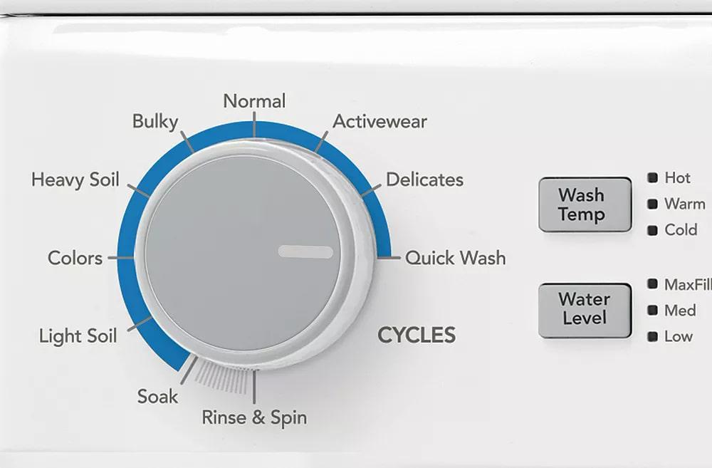 Frigidaire - 4.5 Cu. Ft. Washer and 5.5 Cu. Ft. Dryer Combo All-In-One Combo in White - FLCE752CAW