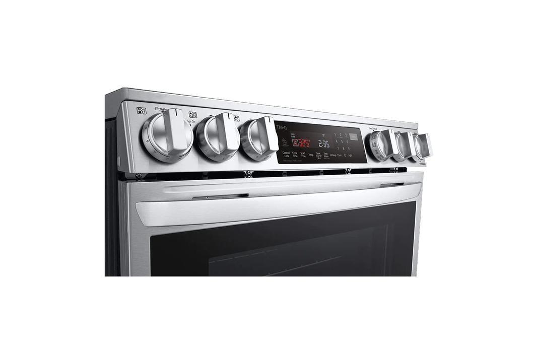 LG - 6.3 cu. ft  Electric Range in Stainless - LSEL6335F