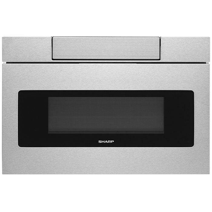 Sharp - 1.2 cu. Ft  Built In Microwave in Stainless - SMD2477ASC