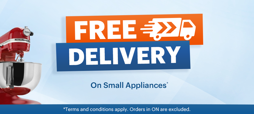 Small Appliances Free Delivery Campaign Evergreen, 2025