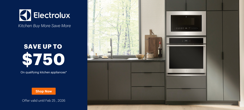 Electrolux Kitchen Buy More Save More Jan 15- Feb 25, 2026