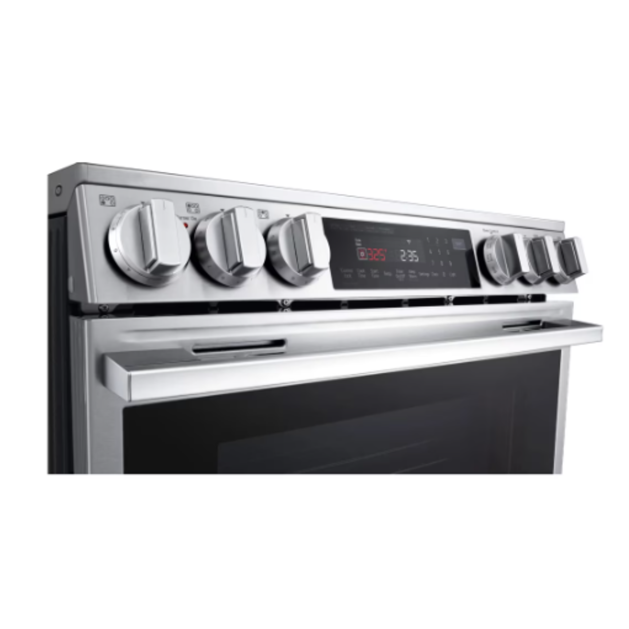 LG - 6.3 cu. ft  Electric Range in Stainless - LSEL6335XE