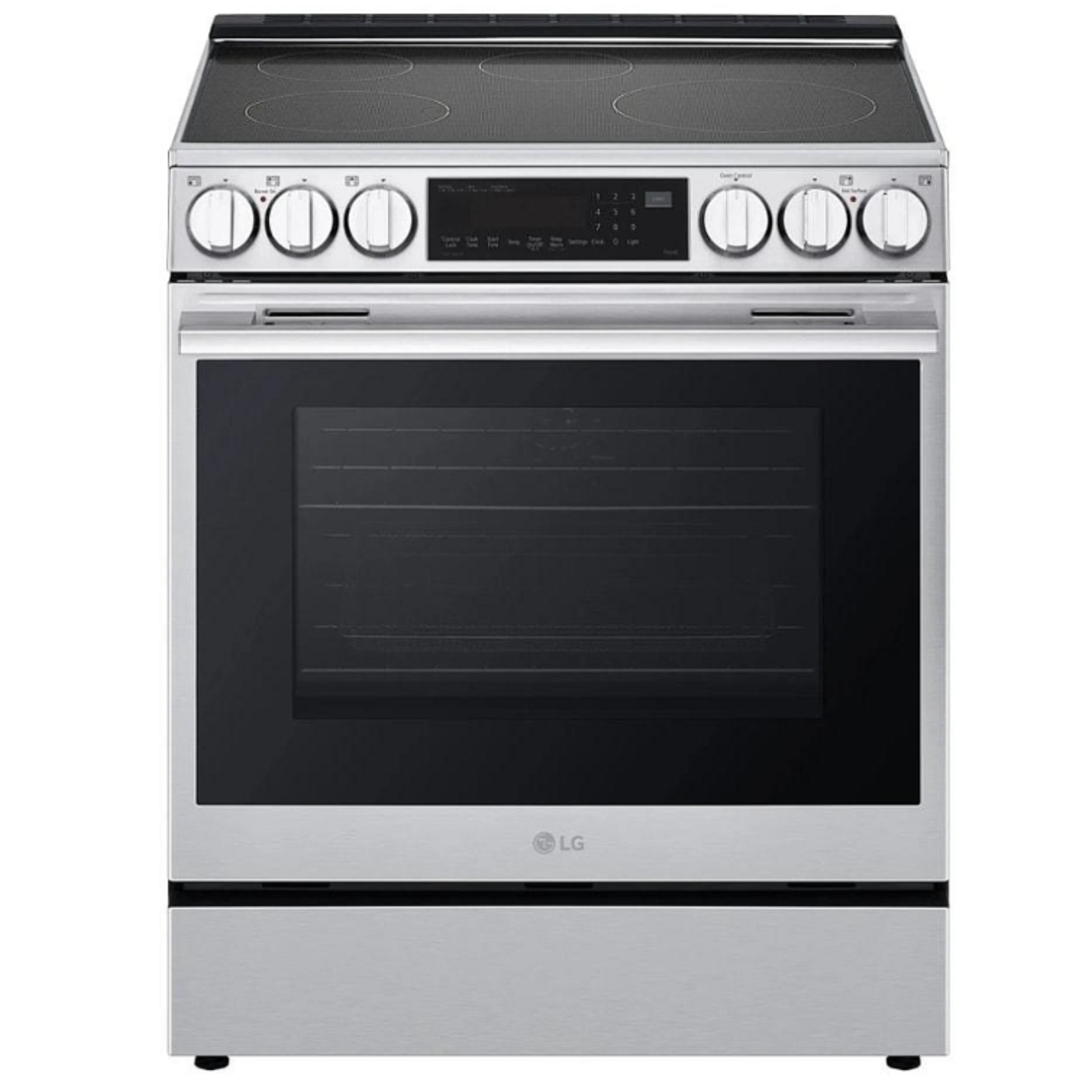 LG - 6.3 cu. ft  Induction Range in Stainless - LSIL6336XE